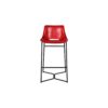 Norm – Leather Bar Chair (Red)