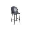 LEATHER IRON BAR CHAIR
