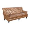 Leather Wooden Sofa