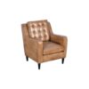 Leather Wooden Chair /